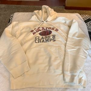 Men’s medium old navy hoodie cream